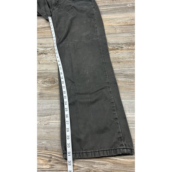 Levi's 514 Men's Jeans 38x32 Grey Cotton Straight Leg Jeans Modern Casual - Picture 12 of 14